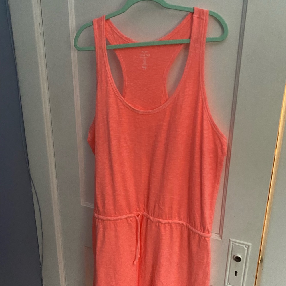 NWOT Sz XXL (18) Racerback Drop Waist Cotton Dress